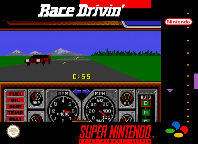 Race Drivin' — box-2D (SS)