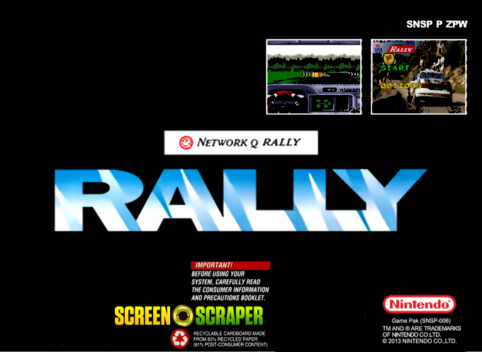Network Q Rally — box-2D-back (EU)