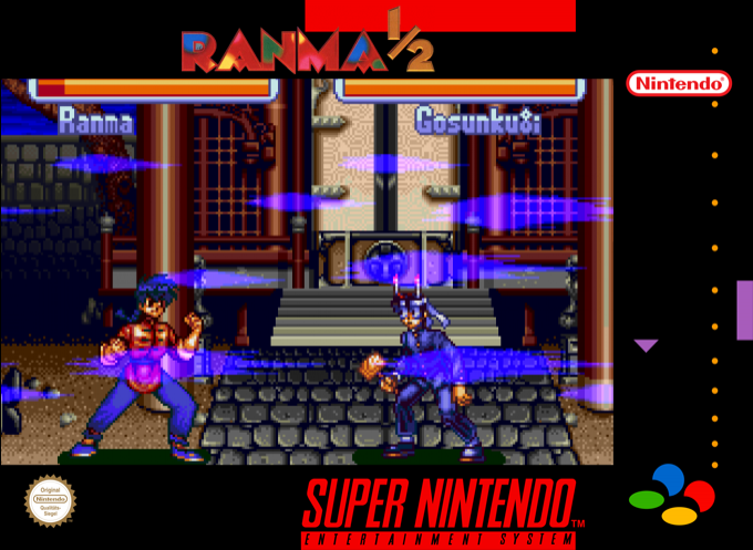 Ranma 1/2 - Hard Battle — box-2D (SS)