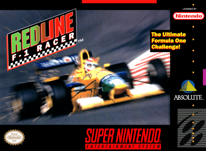 Redline F-1 Racer box art