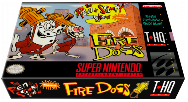Ren And Stimpy Show - Fire Dogs, The — box-3D (US)