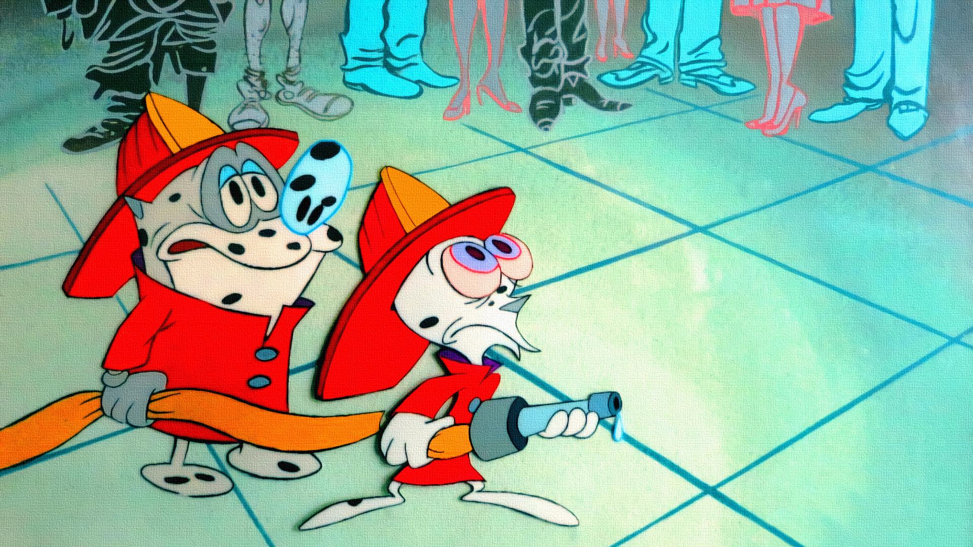 Ren And Stimpy Show - Fire Dogs, The — fanart