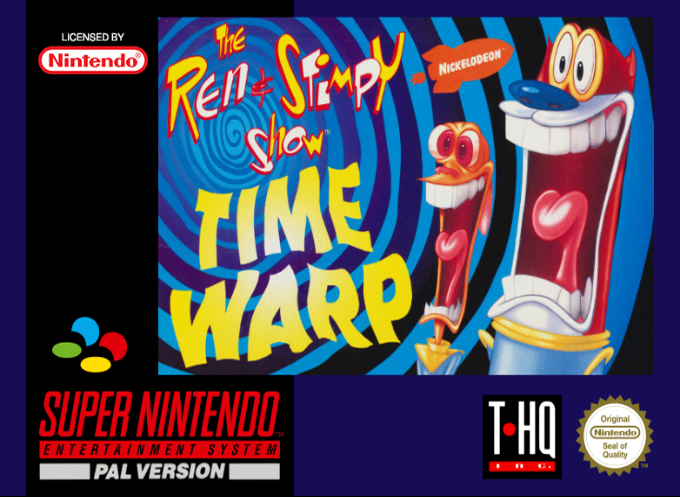 Ren And Stimpy Show - Time Warp, The — box-2D (EU)