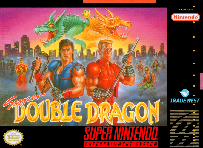 Super Double Dragon box art