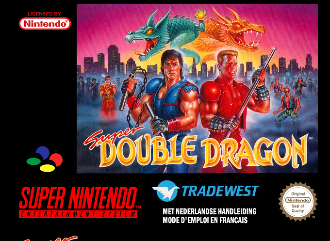 Super Double Dragon — box-2D (EU)