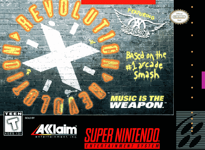 Revolution X box art