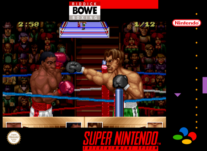Riddick Bowe Boxing — box-2D (SS)