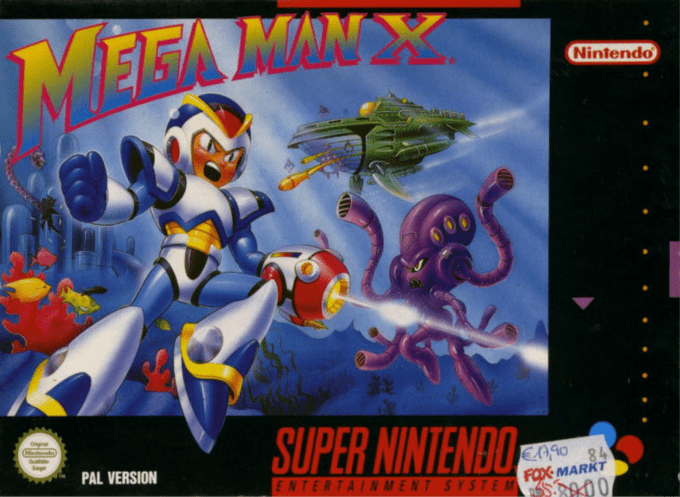 Mega Man X — box-2D (DE)