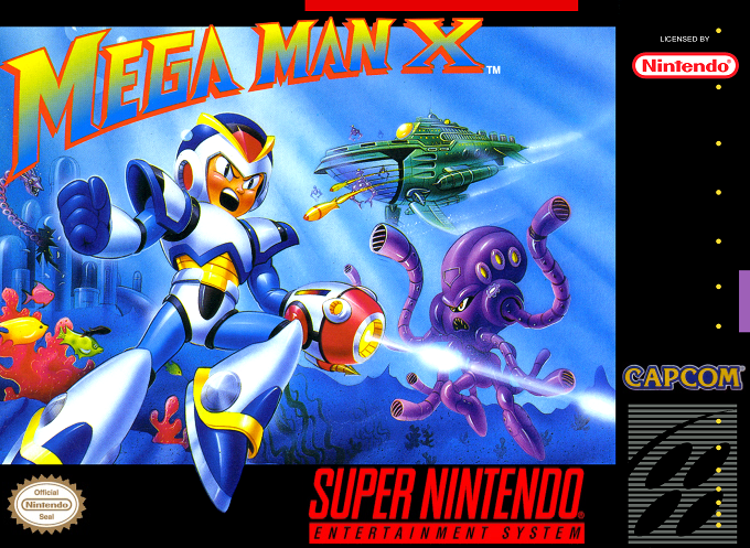 Mega Man X box art