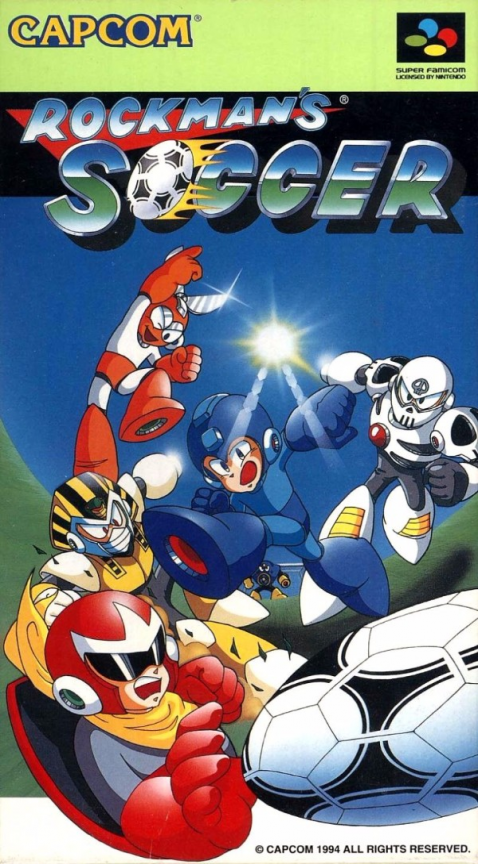 Mega Man Soccer — box-2D (JP)