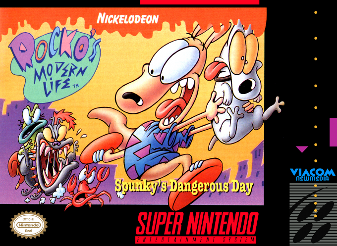 Rocko's Modern Life - Spunky's Dangerous Day box art