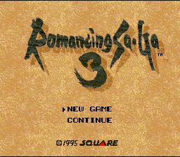 Romancing Saga 3 — sstitle (JP)