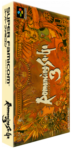 Romancing Saga 3 — box-3D (JP)