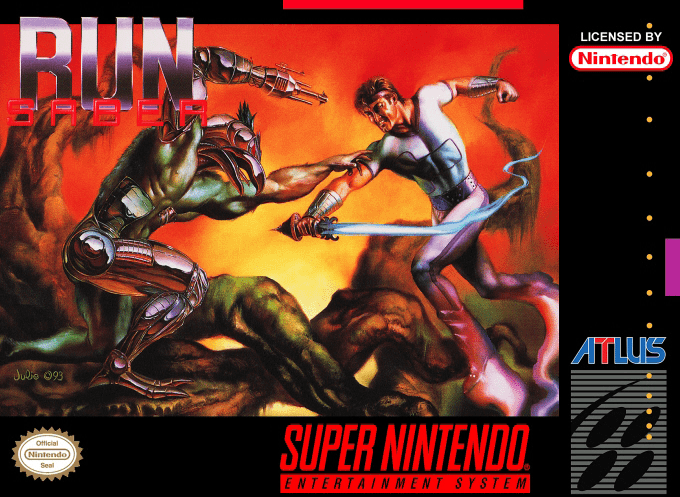 Run Saber box art