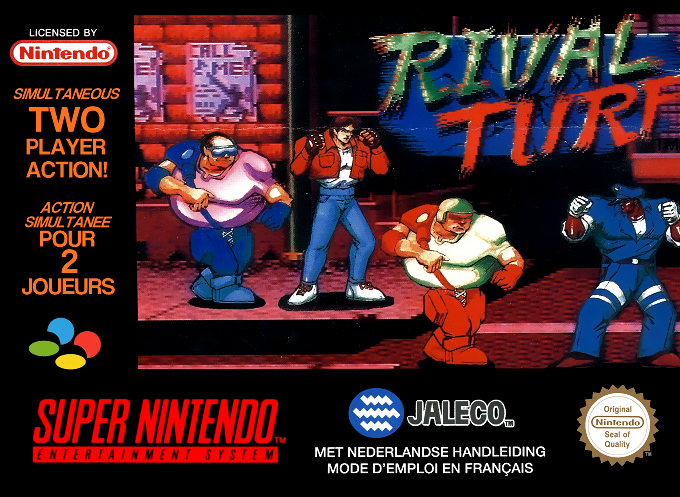 Rival Turf! — box-2D (EU)