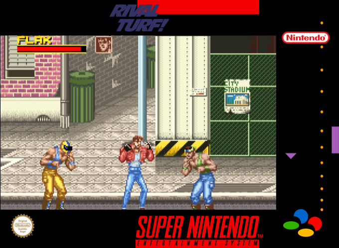 Rival Turf! — box-2D (SS)