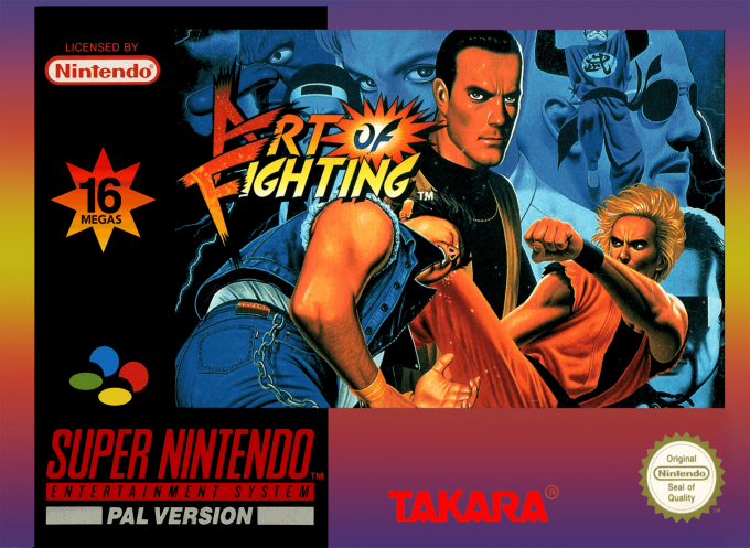Art Of Fighting — box-2D (SP)