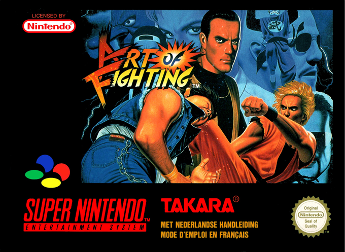 Art Of Fighting — box-2D (EU)