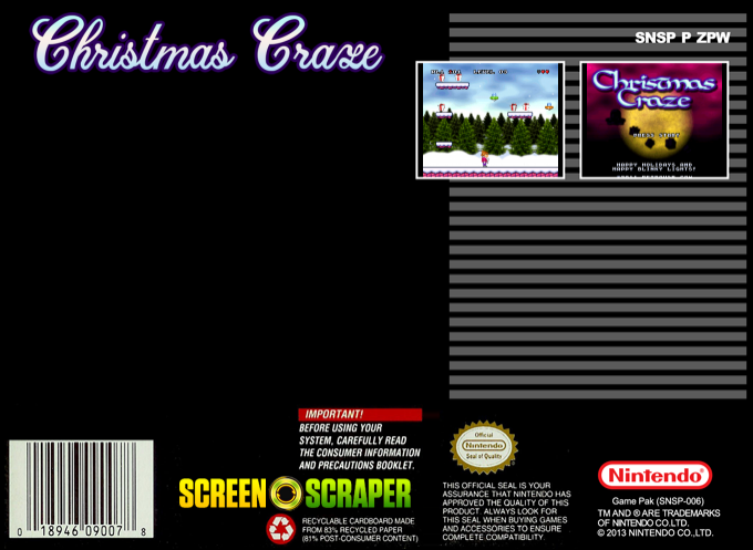 16 BIT XMAS 2011 - Christmas Craze — box-2D-back (SS)
