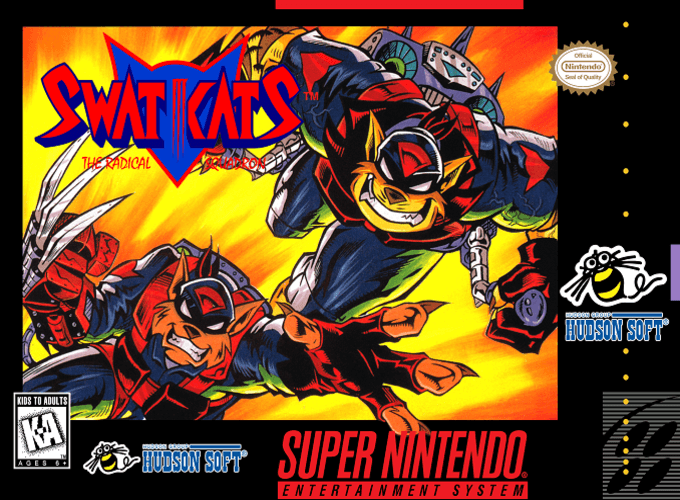 Swat Kats - The Radical Squadron box art