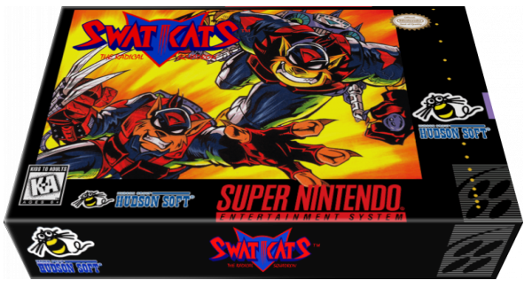 Swat Kats - The Radical Squadron — box-3D (US)