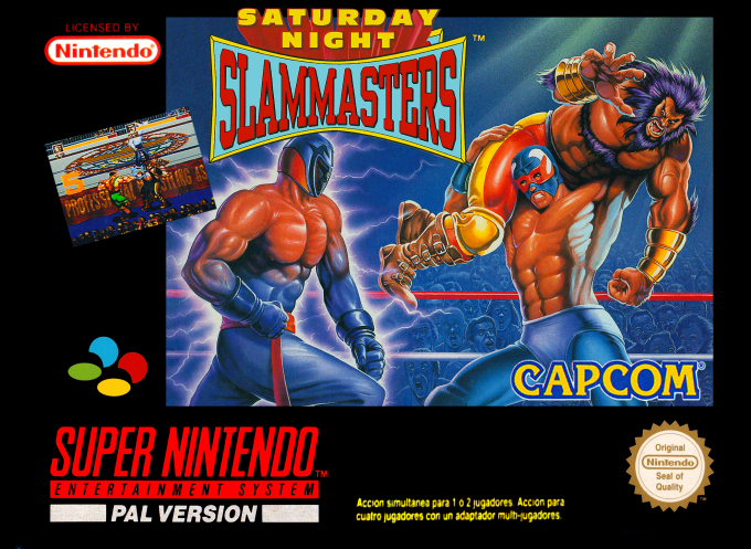 Saturday Night Slam Masters — box-2D (EU)