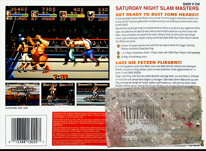Saturday Night Slam Masters — box-2D-back (EU)