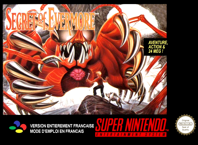 Secret Of Evermore — box-2D (FR)