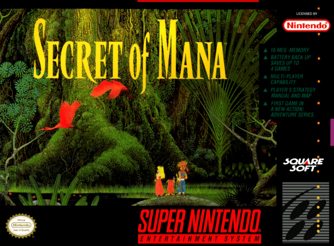 Secret Of Mana box art