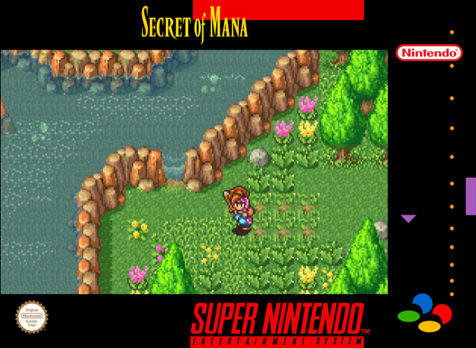 Secret Of Mana — box-2D (SS)