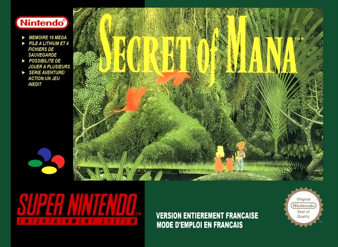 Secret Of Mana — box-2D (FR)