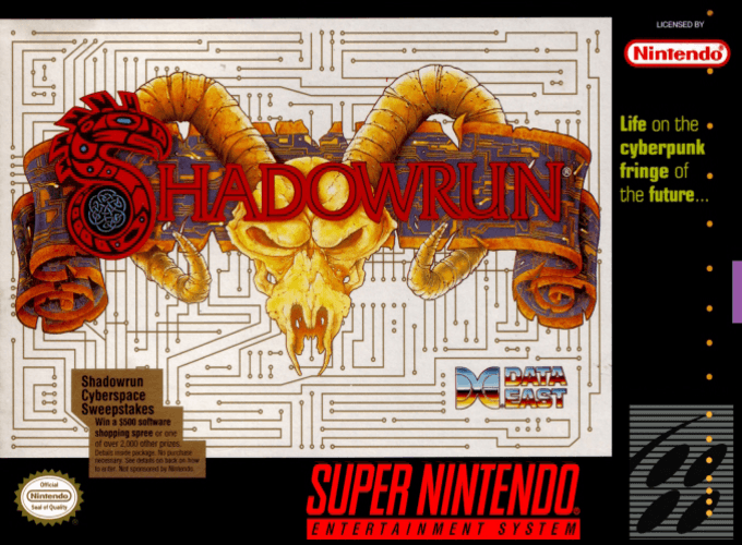 Shadowrun box art