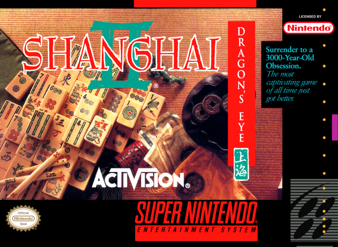 Shanghai 2 - Dragon's Eye box art