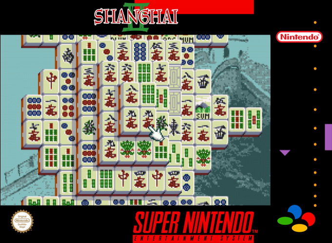 Shanghai 2 - Dragon's Eye — box-2D (SS)