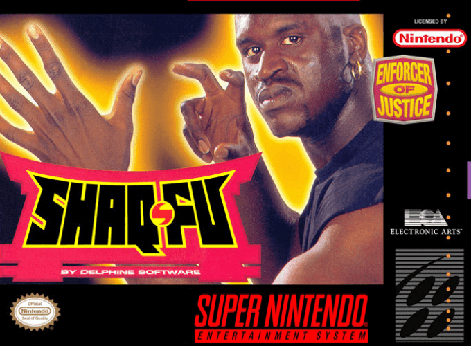 Shaq Fu box art