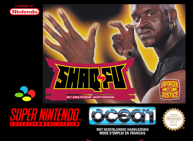 Shaq Fu — box-2D (EU)
