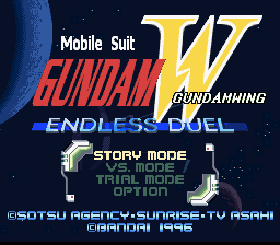 Shin Kidou Senki Gundam W - Endless Duel — sstitle (JP)