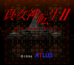 Shin Megami Tensei 2 — sstitle (WOR)