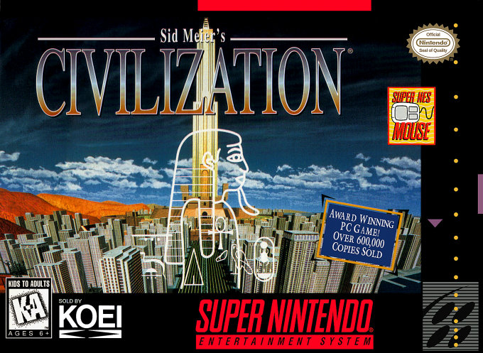 Sid Meier's Civilization box art