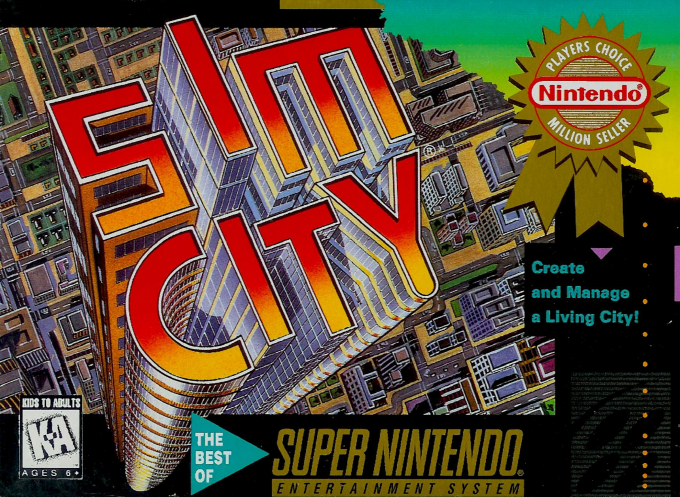 Simcity box art