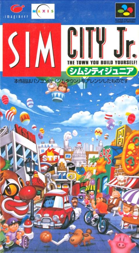 Simcity Jr. box art