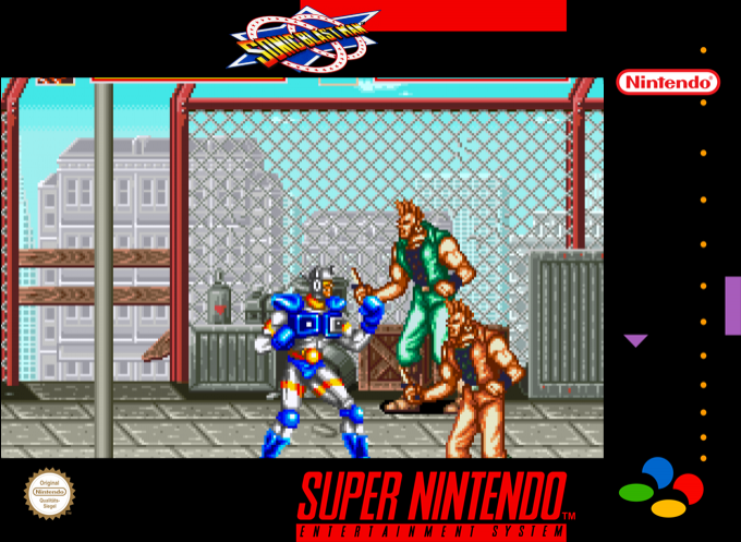 Sonic Blast Man — box-2D (SS)