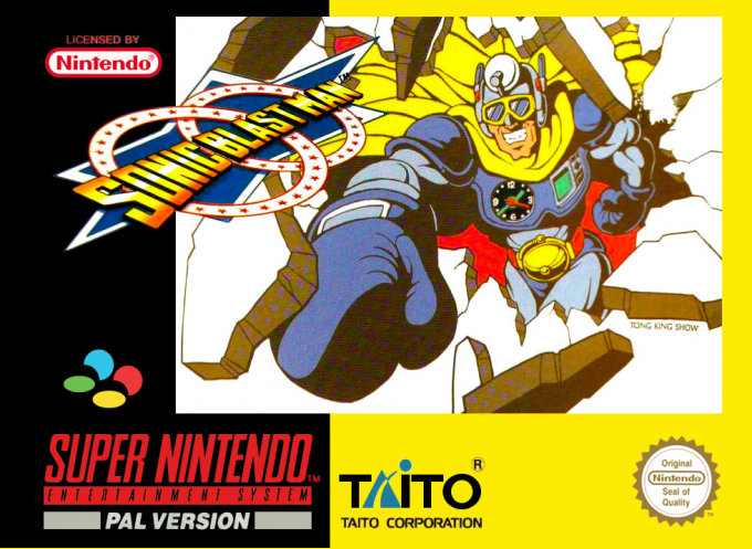 Sonic Blast Man — box-2D (EU)