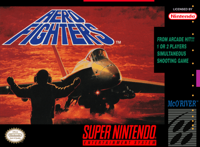 Aero Fighters box art