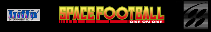 Space Football - One On One — box-2D-side (US)