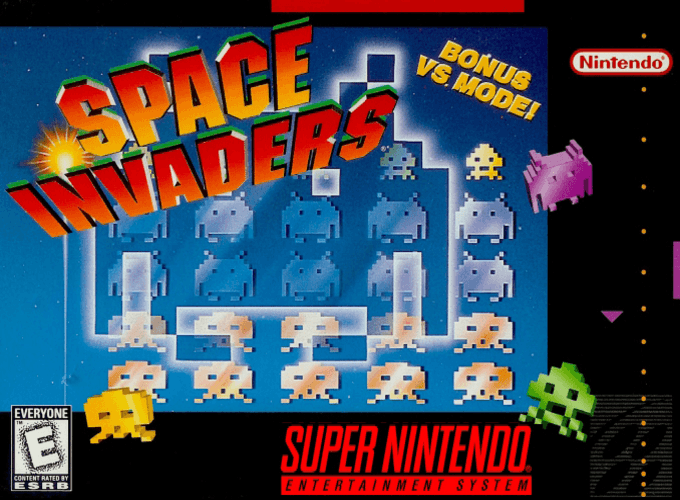 Space Invaders box art