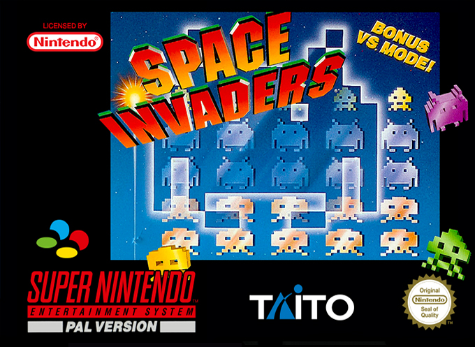 Space Invaders — box-2D (EU)