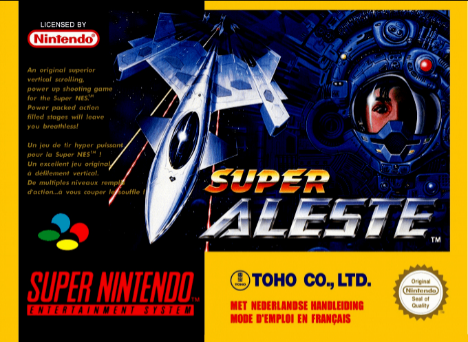 Super Aleste — box-2D (EU)