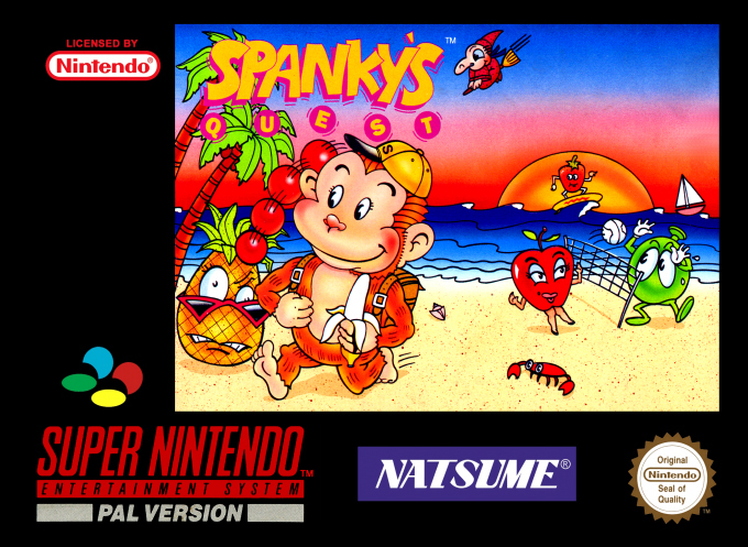 Spanky's Quest — box-2D (EU)