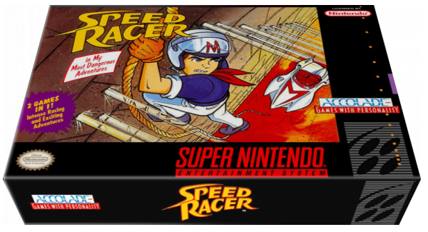 Speed Racer In My Most Dangerous Adventures — box-3D (US)